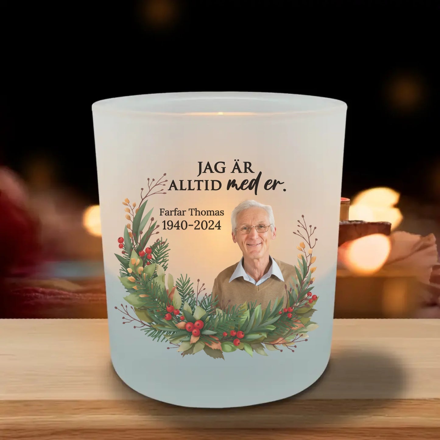 Med er - Personlig ljuslykta