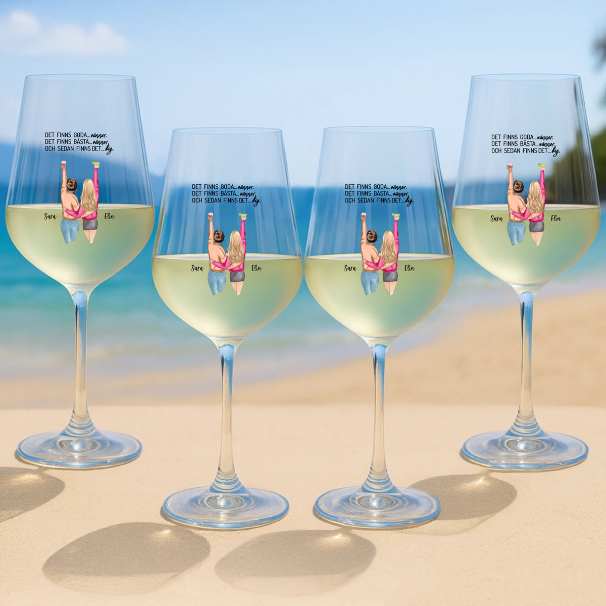 store set 4 wine glasses