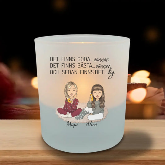 Älskade personer - Personligt ljuslykta