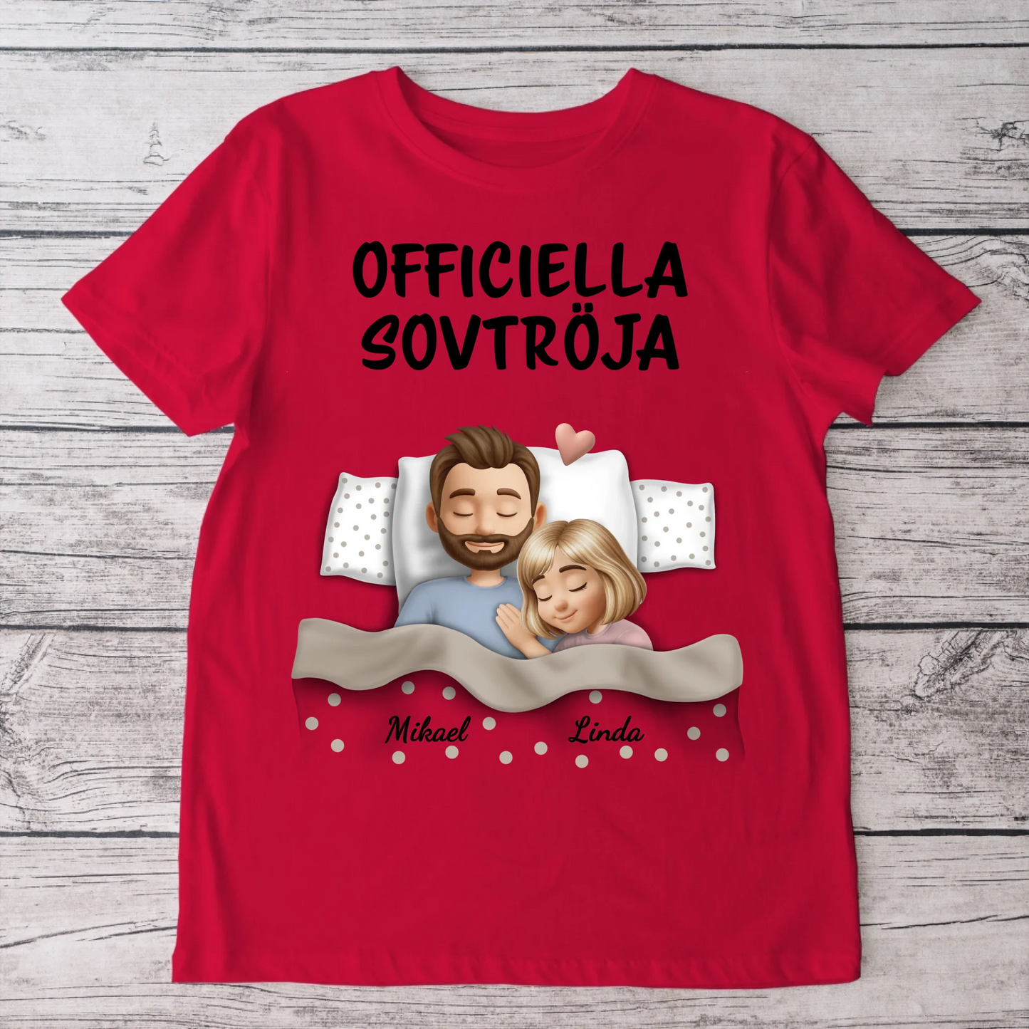 Sömntutornas (seriestil) - Personlig T-shirt